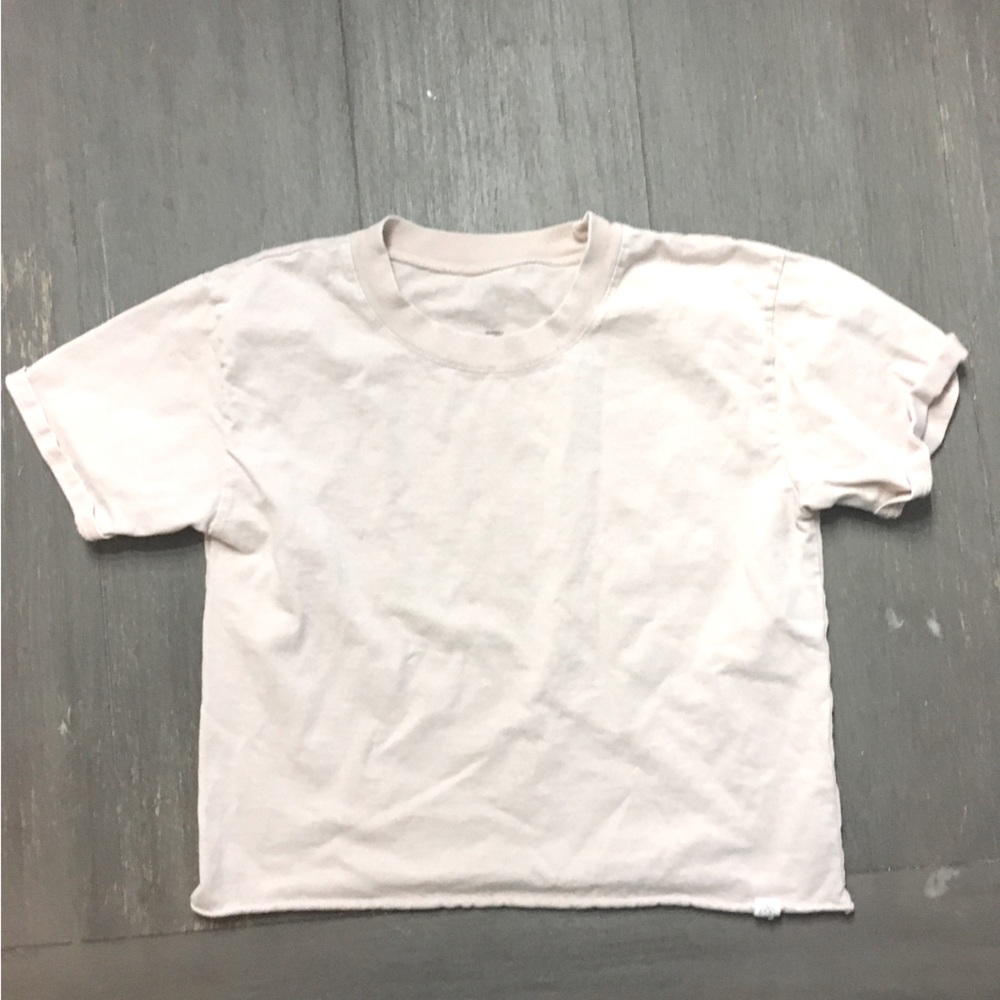 Treasure & Bond crop top pink size small